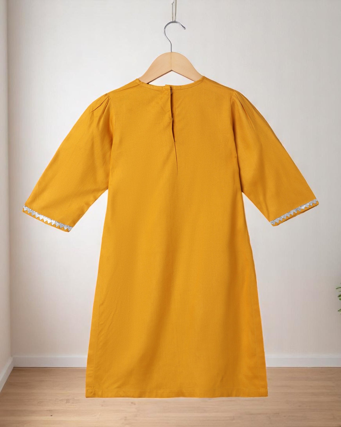 Rayon Two-Piece Suit for Girls with Gota Patti Work – Stylish & Comfortable