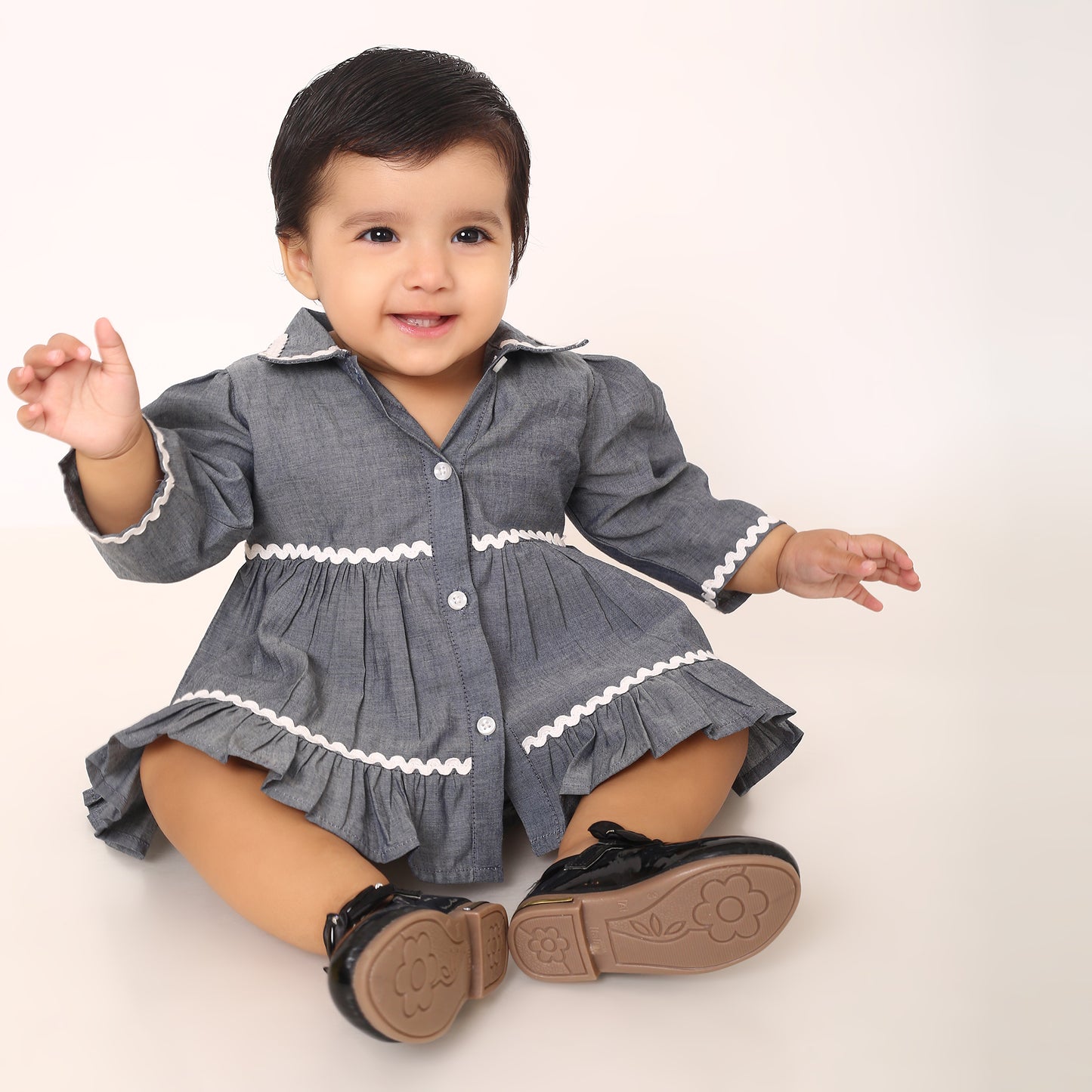 Adorable Two-Piece Cotton Set for Baby Girls