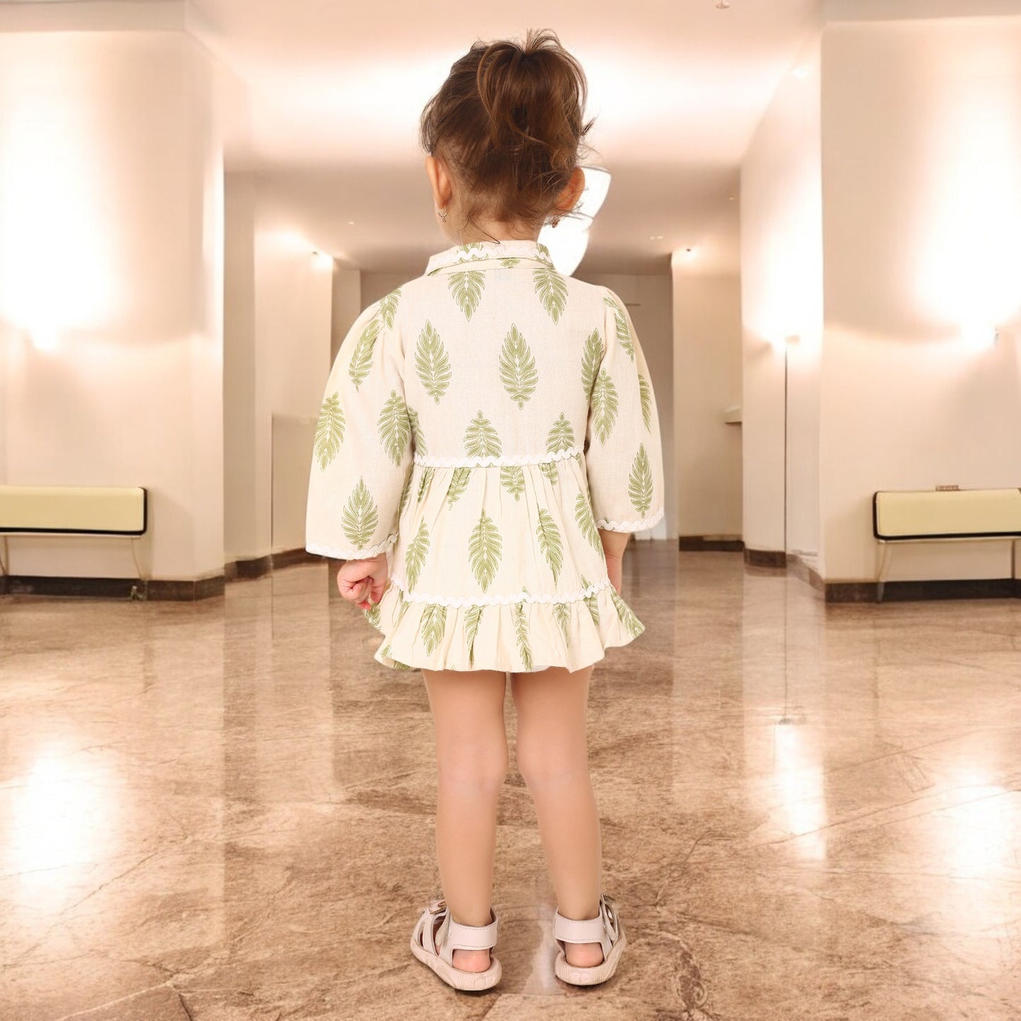 Charming Cotton Frock Set for Baby Girls