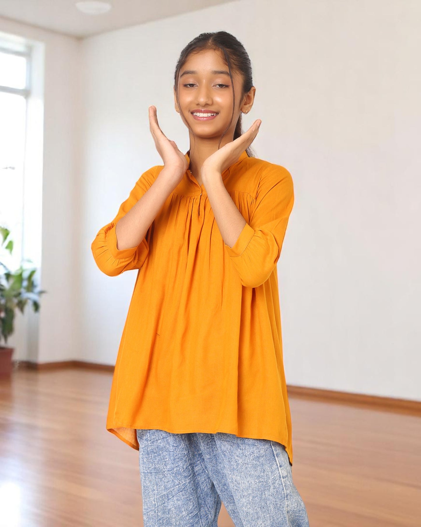 Stylish Rayon Top for Girls