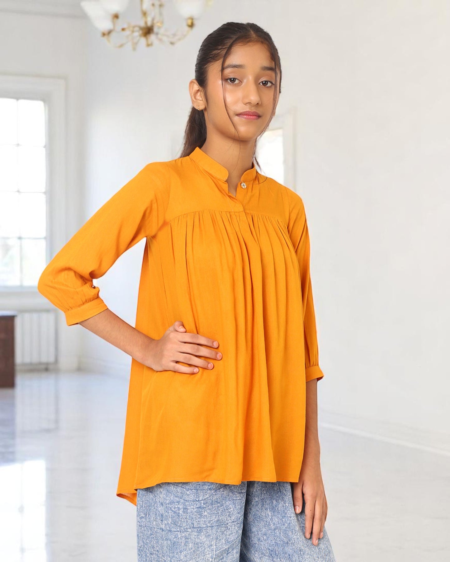Stylish Rayon Top for Girls