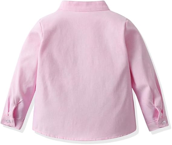 Boys Pink Chambray Cotton Shirt – Everyday Premium Kidswear