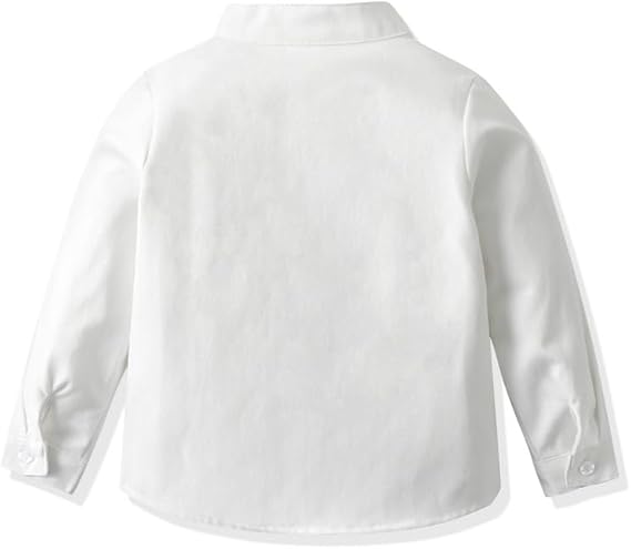 Boys White Cotton Shirt – Smart Casual Everyday Kidswear