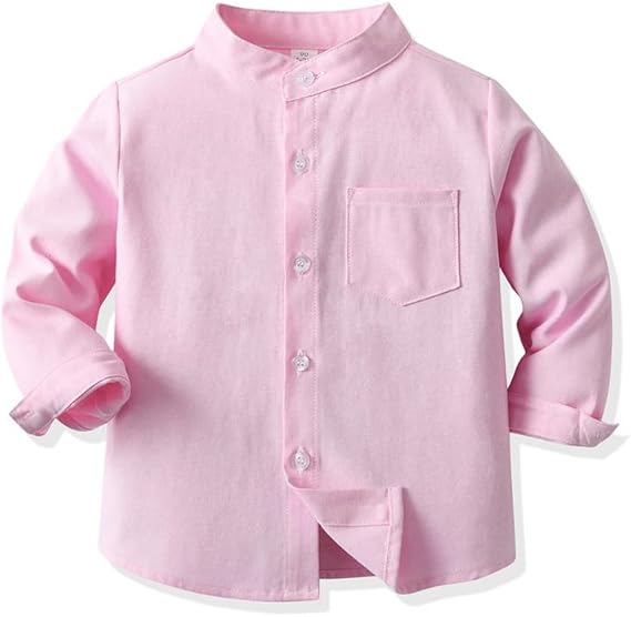 Boys Pink Chambray Cotton Shirt – Everyday Premium Kidswear