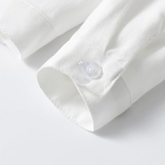 Boys White Cotton Shirt – Smart Casual Everyday Kidswear