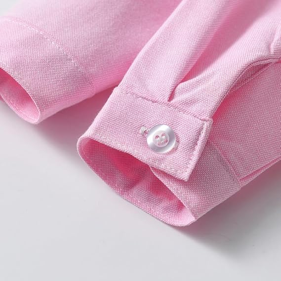 Boys Pink Chambray Cotton Shirt – Everyday Premium Kidswear