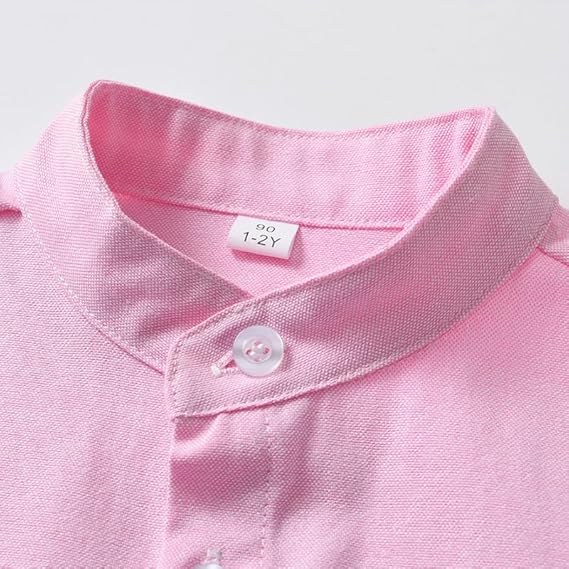 Boys Pink Chambray Cotton Shirt – Everyday Premium Kidswear