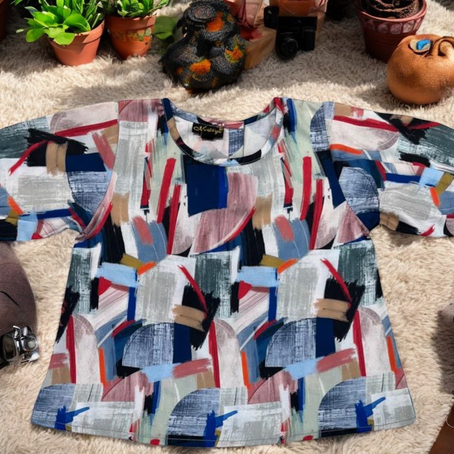 Stylish Two-Piece Cotton Blend Set for Baby Girls