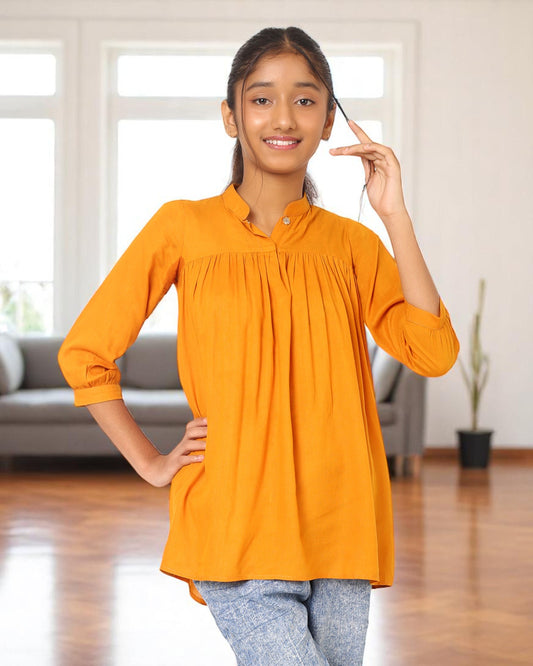 Stylish Rayon Top for Girls