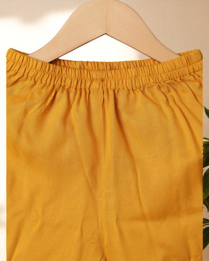 Rayon Two-Piece Suit for Girls with Gota Patti Work – Stylish & Comfortable