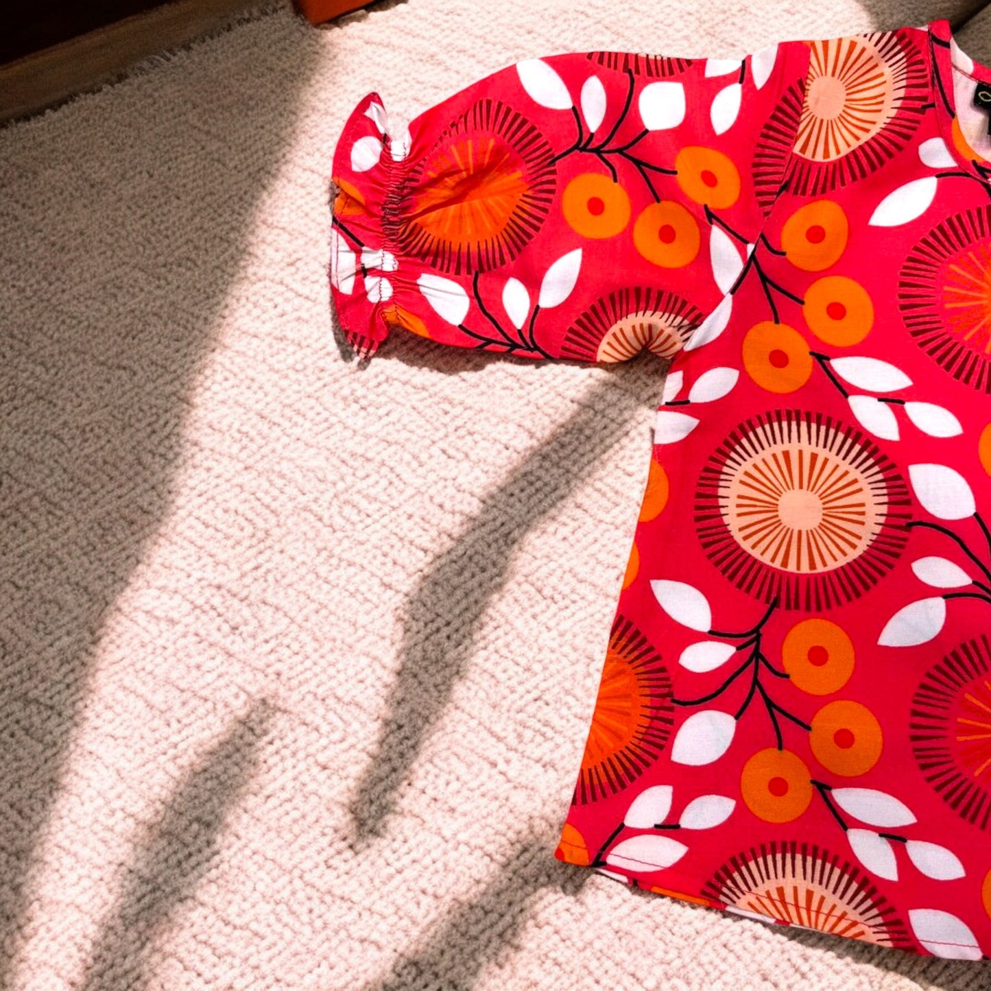 Trendy Two-Piece Cotton Blend Set for Baby Girls
